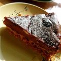 ☆kanachoco's cooksnap of when they made チョコレートチーズケーキ☆.