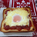 大河ラブ's cooksnap of when they made 朝 簡単 半熟卵トースト.