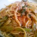 ゆざく's cooksnap of when they made ツナとセロリのトマトクリームパスタ♪.