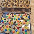 ぽてともよん's cooksnap of when they made バナナクッキー〜マーブルチョコのせ.