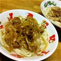 Pigashi's cooksnap of when they made しっかりお出汁の肉うどん.