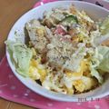 ゆけり３兄弟's cooksnap of when they made 朝食に❤超簡単サラダトースト.