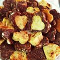 yuuu♥'s cooksnap of when they made 混ぜるだけのチョコクッキーバー.