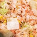 hisamegtak's cooksnap of when they made 鮭とレタスとコーンの炒飯.