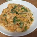 くりーみゅ's cooksnap of when they made キムチクリーム焼きうどん.