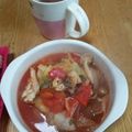 りぃかめ's cooksnap of when they made トマトの酸味が美味しい野菜スープ　.