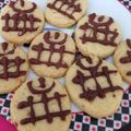 chiiko0720's cooksnap of when they made 子供が喜ぶ♡簡単トッキュウジャークッキー.