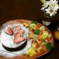 あまあまあまね's cooksnap of when they made バレンタインに♡本格ガトーショコラ.