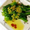 masaki✩'s cooksnap of when they made ✿菜の花のなんちゃってお浸し.
