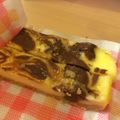 ふぃるふぃがぁー's cooksnap of when they made 超簡単★マーブルチョコチーズケーキ.