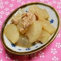 シャンプーハット's cooksnap of when they made 大根とツナ缶でこっくり煮物。.