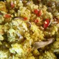 ゆざく's cooksnap of when they made 炊飯器で作るパエリア.
