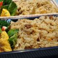 MyDining's cooksnap of when they made 牛肉とごぼうの混ぜご飯.