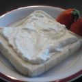 スタイリッシュママ's cooksnap of when they made レンジで簡単！レアチーズケーキ風クリーム.