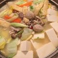 ソラハナちゃん's cooksnap of when they made ☆★ほかほか♡簡単鶏鍋★☆.