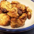 HARUKKORO's cooksnap of when they made クッキー（チョコナッツ）～簡単～.