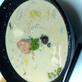 くみょくみょ's cooksnap of when they made サーモンと白菜ときのこのスープ.