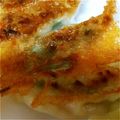 きく星's cooksnap of when they made ポン酢で食べるツナとほうれん草のカリカリチーズ餃子.