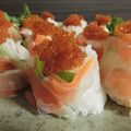 sunita's cooksnap of when they made ライスペーパーで華やか巻き寿司.