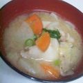 ゆのっこ's cooksnap of when they made 季節の野菜たっぷり豚汁♡(里芋入り).