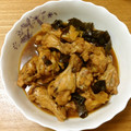 ごろべー's cooksnap of when they made 柔らか手羽元の昆布と長ねぎの煮物♪.