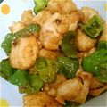 クックF273VM☆'s cooksnap of when they made ご飯が進む★唐揚げとピーマンの味噌炒め.