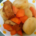 クックF273VM☆'s cooksnap of when they made 大根とごぼう天の煮物.