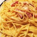 ヤプコ's cooksnap of when they made ランチに…全卵で簡単カルボナーラ♡.