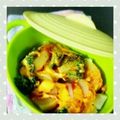 ☆lino☆lino's cooksnap of when they made ルクエ☆じゃが芋のケチャチーズのせ.
