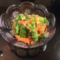 makisora's cooksnap of when they made 菜の花のクルミ蜂蜜味噌和え.