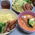 ntm83's cooksnap of when they made *トマトチーズフォンデュつけパスタ*.