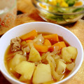 ＊かおり's cooksnap of when they made ☆めんつゆで簡単 肉じゃが ☆.