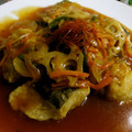 クックJ6BFB4☆'s cooksnap of when they made 鱈の中華風五目あんかけ.