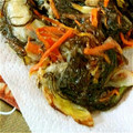 よーさんぽ's cooksnap of when they made セロリともずくのかき揚げ.