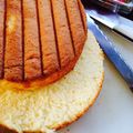 toratamada's cooksnap of when they made クリスマスケーキ用にスポンジケーキ.