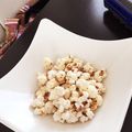 あたむ❤189's cooksnap of when they made ココナッツオイル塩ポップコーンシナチョコ.