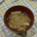ラリー＆サラ's cooksnap of when they made シンプル！白菜と油揚げの味噌汁.