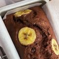 椎名蜜柑's cooksnap of when they made 簡単！チョコバナナパウンドケーキ.