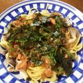 かり姉's cooksnap of when they made 大葉にんにく醤油で和風ツナおろしパスタ☆.