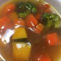 肉とか肉とか's cooksnap of when they made 世界一冷え性さんのポカポカ生姜スープ.