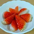 hanagoro's cooksnap of when they made いちごヨーグルトババロア.