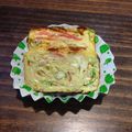 raspberryjam's cooksnap of when they made お弁当に♪卵１個でカニカマ卵焼き.