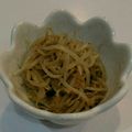 dorachanv's cooksnap of when they made レンジで簡単もやしのナムル.