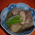 Jock's cooksnap of when they made 塩豚と大根の柚子こしょうあん.