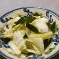 ちくえだ's cooksnap of when they made 白菜とわかめの中華風ホットサラダ.