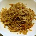 ともこみのる's cooksnap of when they made 菊芋入りきんぴら.