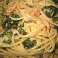 katsurart's cooksnap of when they made 爽やか！トマト＆ほうれん草＆ツナパスタ♪.
