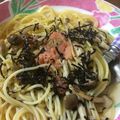 みちコロ's cooksnap of when they made ☆あっさり！和風たらこスープパスタ☆.