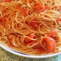 m@n@'s cooksnap of when they made お気に入り☆生トマトのパスタ.