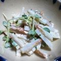 Jupiter31ｍ's cooksnap of when they made カイワレと竹輪の胡麻マヨサラダ.